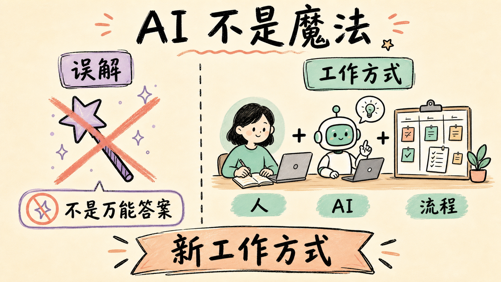 AI 不是魔法配图