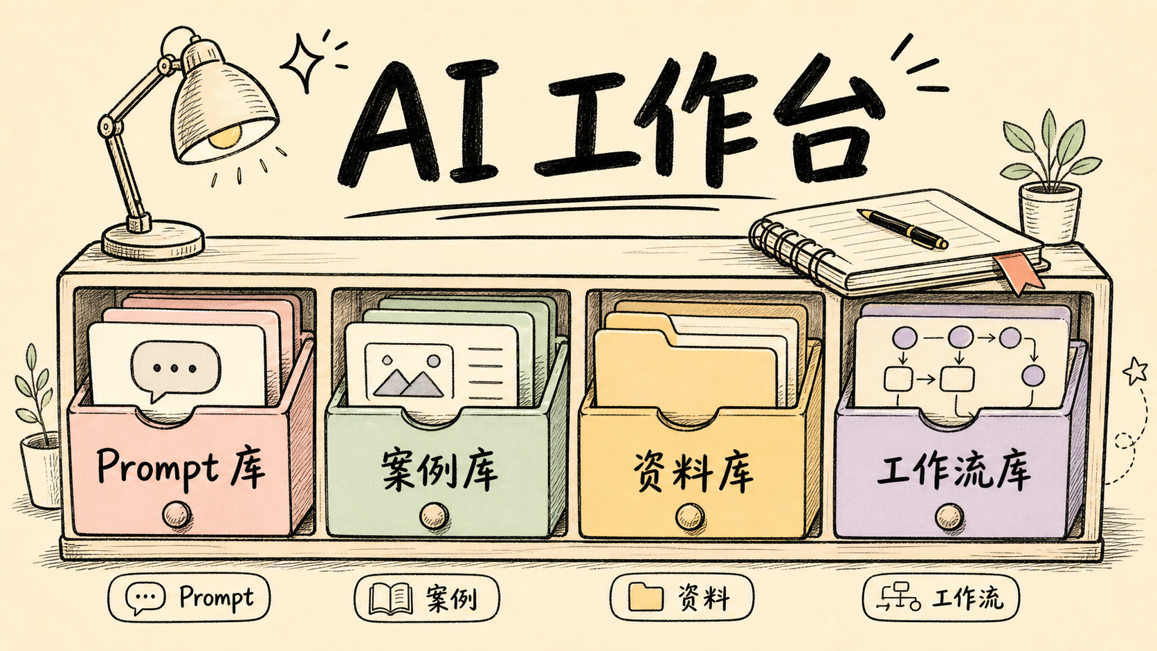 AI 工作台配图